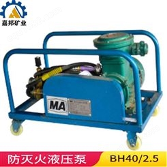 BH40/2.5煤矿用防灭火液压泵使用方便 嘉邦阻化剂喷射泵