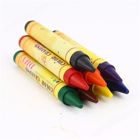 彩色儿童画笔套装8色油画棒不脏手易洗