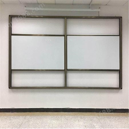 推拉教学绿板 平面绿板 黑板 升降白板 定做安装