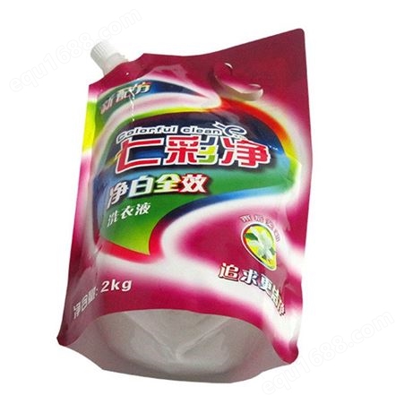 青岛英贝包装定制吸嘴异型袋 洗衣液包装袋 番茄酱吸嘴袋 免费设计