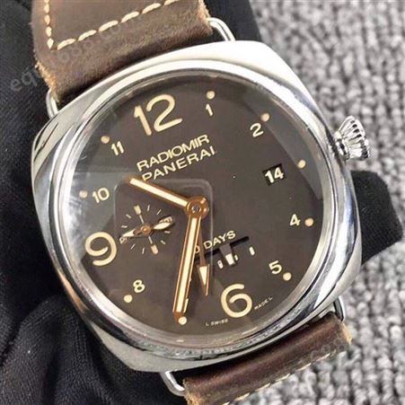 奢华尚品-沛纳海-RADIOMIR系列PAM00391腕表-大全套配件-精钢表壳-沛纳海二手手表鉴定