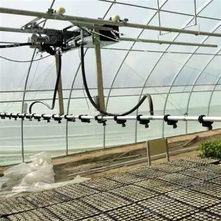 提供DX-p470型上海温室移动喷灌车 上海温式悬挂式自走喷灌机 上海移动式喷灌机 中农