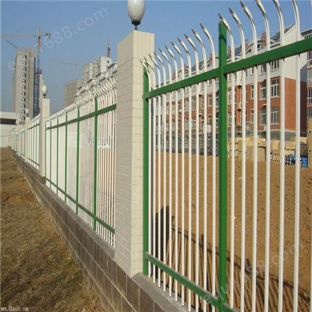商洛围墙护栏 现货供应 商洛锌钢围栏 商洛工厂护栏 方元浩宇