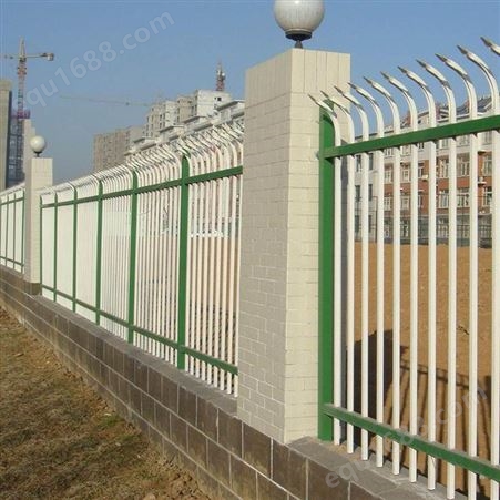 咸阳围墙锌钢护栏设计图纸 方元浩宇供应