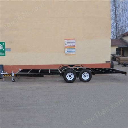 发电机拖车平板牵引车发电机组专用拖车框架拖车现货供应