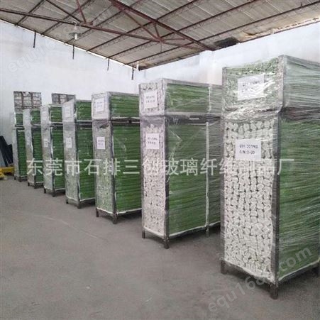 东莞厂家专业生产供应浅绿色三角纤维棒 环保绝缘玻璃纤维异型棒