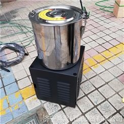 不锈钢桶电动黄油机 手动液压油脂注油机 24v带电瓶充电蓄电池电动高压黄油机