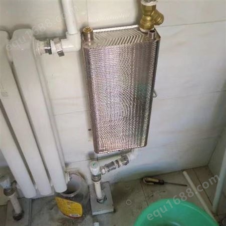 钎焊板式过水热 家用可洗澡换热器 304不锈钢 华美洛帝 价格合理
