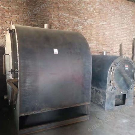 批发各种木炭生产机器 卧式椰壳竹木炭化炉 生物质废料炭化炉