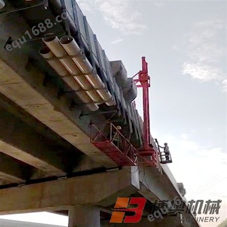 桥梁排水管安装设备厂家 可跨越护栏 博奥FY51 电动升降