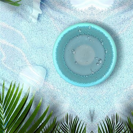 指环硅胶洁面仪洗脸仪生产硅胶防水可充电洁面仪