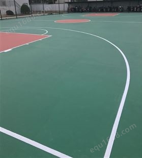 环保4mm硅Pu球场弹性硅Pu塑胶篮球场地面