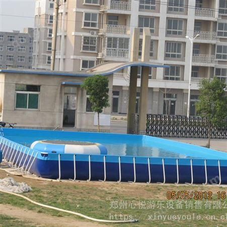 郑州心悦水上乐园厂家一站式规划设计 水上乐园支架水池特点