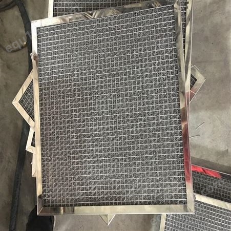 漳州金属过滤器 铝边框滤网定做 巨锣