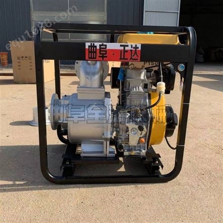 农业汽油应急水泵 190大功率离心泵 手推式190立方抽水泵
