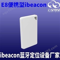 E8定位型ibeacon 室内蓝牙定位产品 使用通用电池易于更换