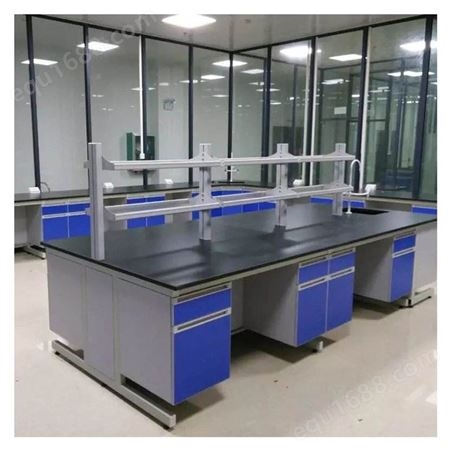 厂家生产实验室仪器台 钢木仪器边台 化验室仪器操作台