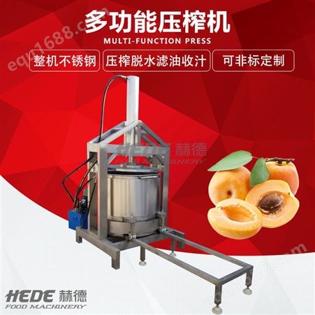 供应果蔬压榨取汁机 酱菜压榨机 水果汁压榨设备