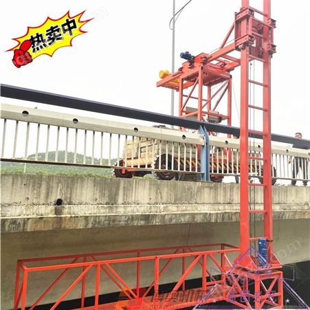 桥梁pvc排水管安装设备 简易施工架子  博奥AE69 操作简单