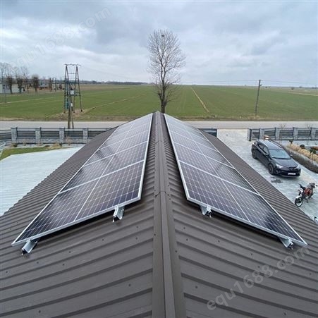 昆明光伏阳光房 别墅屋顶太阳能发电  10kW屋顶光伏电站 并网太阳能光伏发电