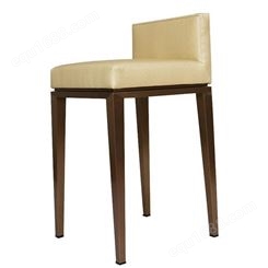 珠宝店椅子不锈钢镀钛金椅子金店凳子DF-230