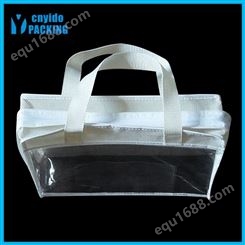 厂家可定制尺寸 PVC车缝包装袋 透明PVC车缝袋 PVC针纺织包装