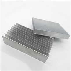 朗秦工业铝型材开模 铲片散热器 cnc深加工散热器