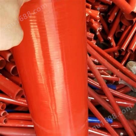汽车硅胶管 进气管改装耐高温水管软管中冷器涡轮 夹布夹线米管