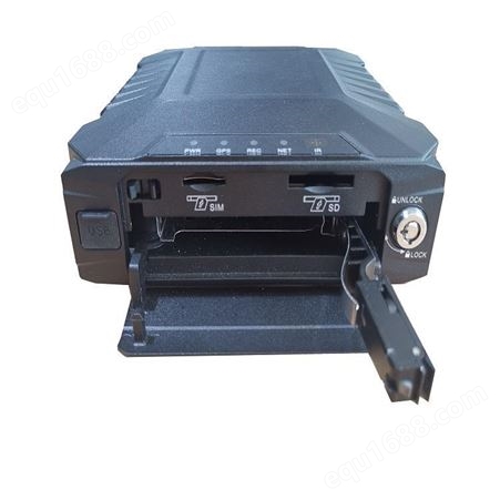 海昱视硬盘录像机M51H 4G高清车载监控4路8路无线远程实时监控BDGPS定位
