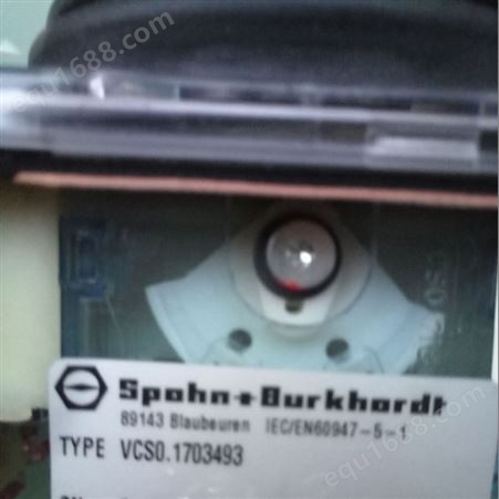 SPOHN+BURKHARDT主令控制器VO41N防尘罩专业供应