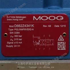 MOOGD662Z4341K P02JXMF6VSX2-A/伺服阀