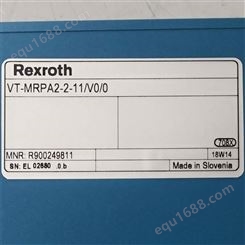 RexrothR900249811 VT-MRPA2-2-1X/V0/0放大器