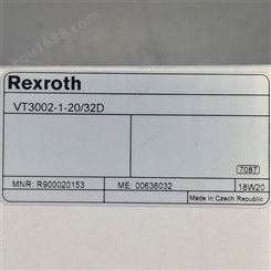 RexrothR900020153 VT3002-1-20/32D放大器支架