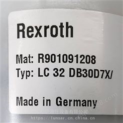 RexrothR901091208 LC32DB30D7X/二通插装阀
