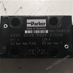 Parker026-54185-H 4D01-3208-0302-C1G0Q电磁换向阀