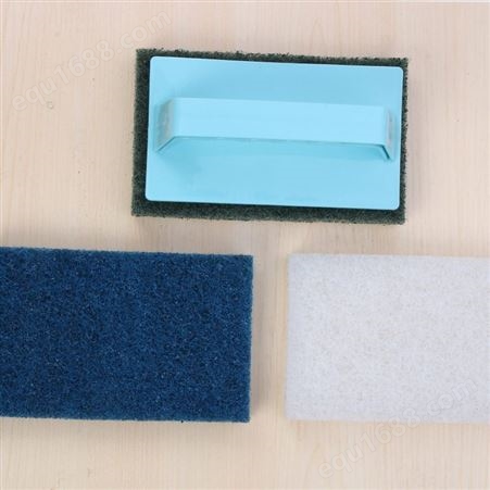 百洁刷厂家供应PP手柄可替换清洁刷清洁瓷砖玻璃木地板百洁布批发