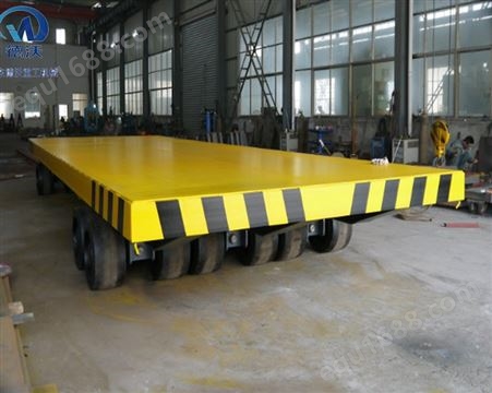 实芯轮胎 50吨载重平板拖车 山东德沃 支持定制