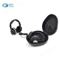 定制热压eva耳机包 头戴式折叠耳机收纳包抗压防水eva耳机收纳包