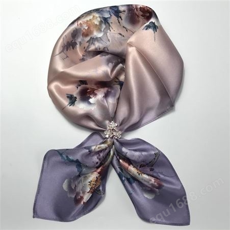 定做真丝丝巾 北京丝巾生产厂家 真丝披肩丝巾 一站式定制越缇美