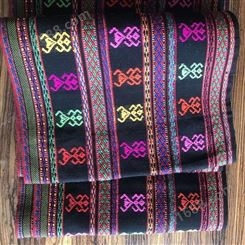 海南特色手工织品 赛方言黎棉双面精织300-20cm 海木纺 厂家直供