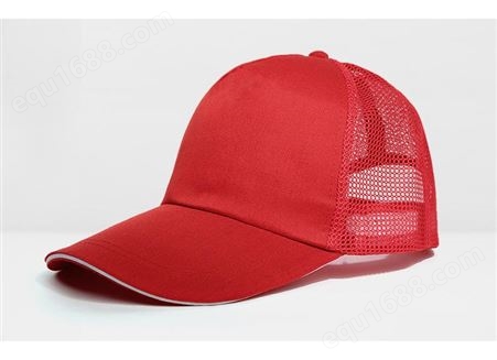 广告帽子定制logo印字图案工作旅游遮阳鸭舌棒球网帽现货批发定做