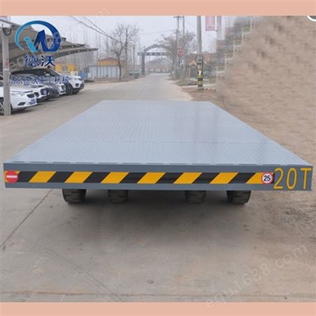牵引平板拖车 货物运输平板拖车 山东德沃 支持定制