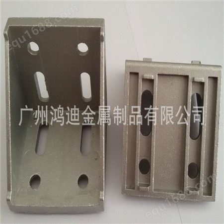 工业铝型材配件系列 8080压铸铝合金工业角件 深圳厂家出售角件