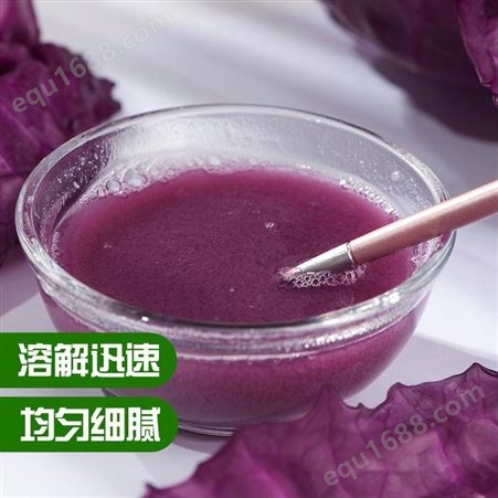 质善天然AD蔬菜粉 食品级烘干速溶烘焙果蔬粉散装脱水紫甘蓝粉