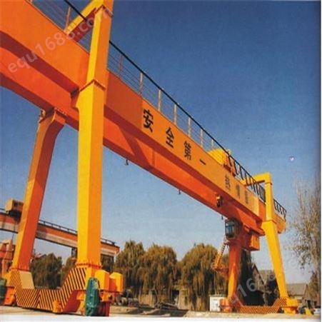 鲁新MG型通用门式起重机 大吨位港口码头20吨双梁龙门吊