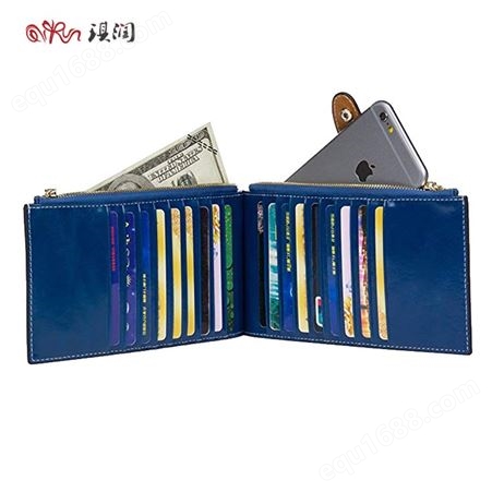 长款卡包卡套 男女士多卡位纯色卡夹 证件卡包定制