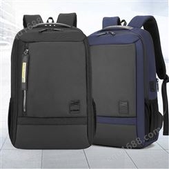 新款双肩包商务电脑包大容量旅行背包USB接口男包-YZ18889