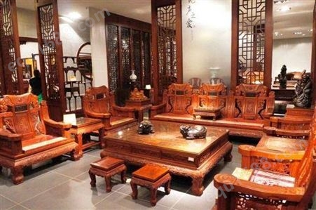 杨浦区红木书房家具高价回收
