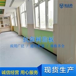 学校抗菌树脂板 树脂护墙板 墙面装饰材料 树脂墙裙 蓝品盾