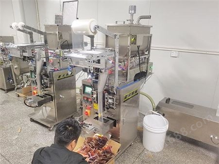 重庆不锈钢液体酱料包装机 星火酱料液体食品包装机 袋装酱料食品小型立式包装机 酱料异型袋包装机